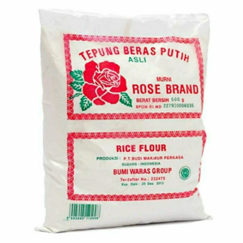 

Tepung Beras Rose Brand Kemasan 500gr PREMIUM