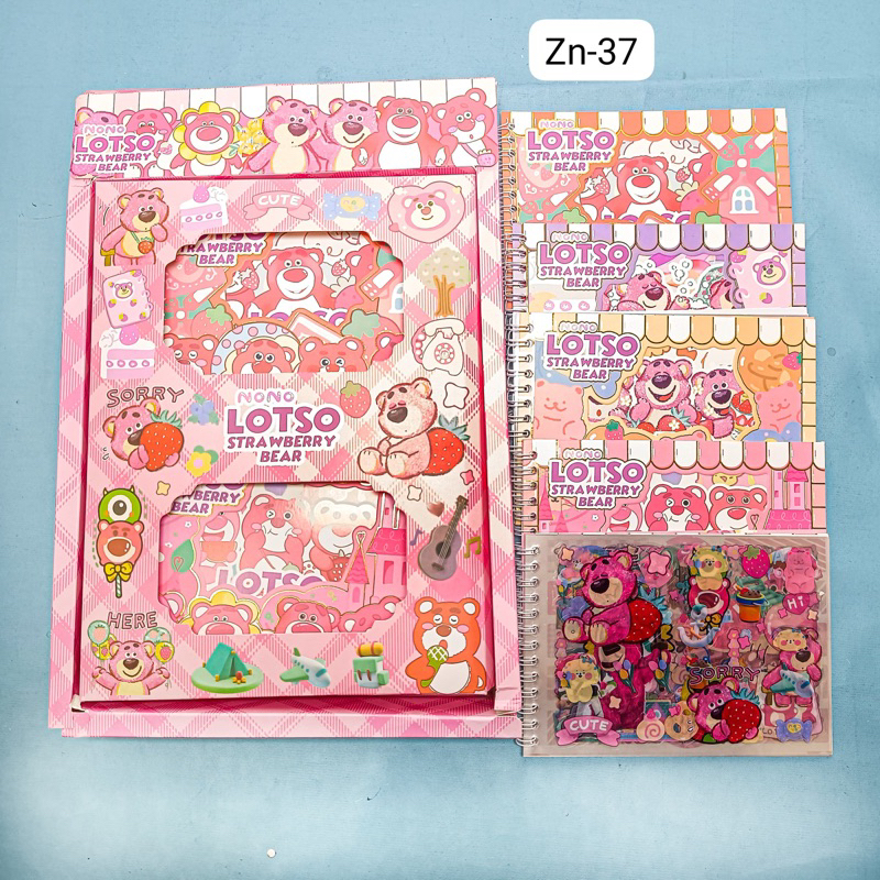 

Buku Stiker Lotso Aesthetic Journal Diary Sticker Book