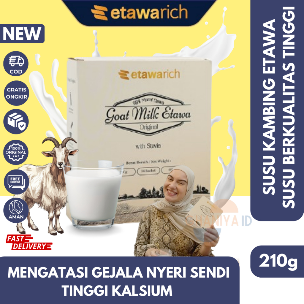 

Etawarich Susu Kambing Etawa Asli Bantu Hilangkan Asam Urat Dan Nyeri Sendi