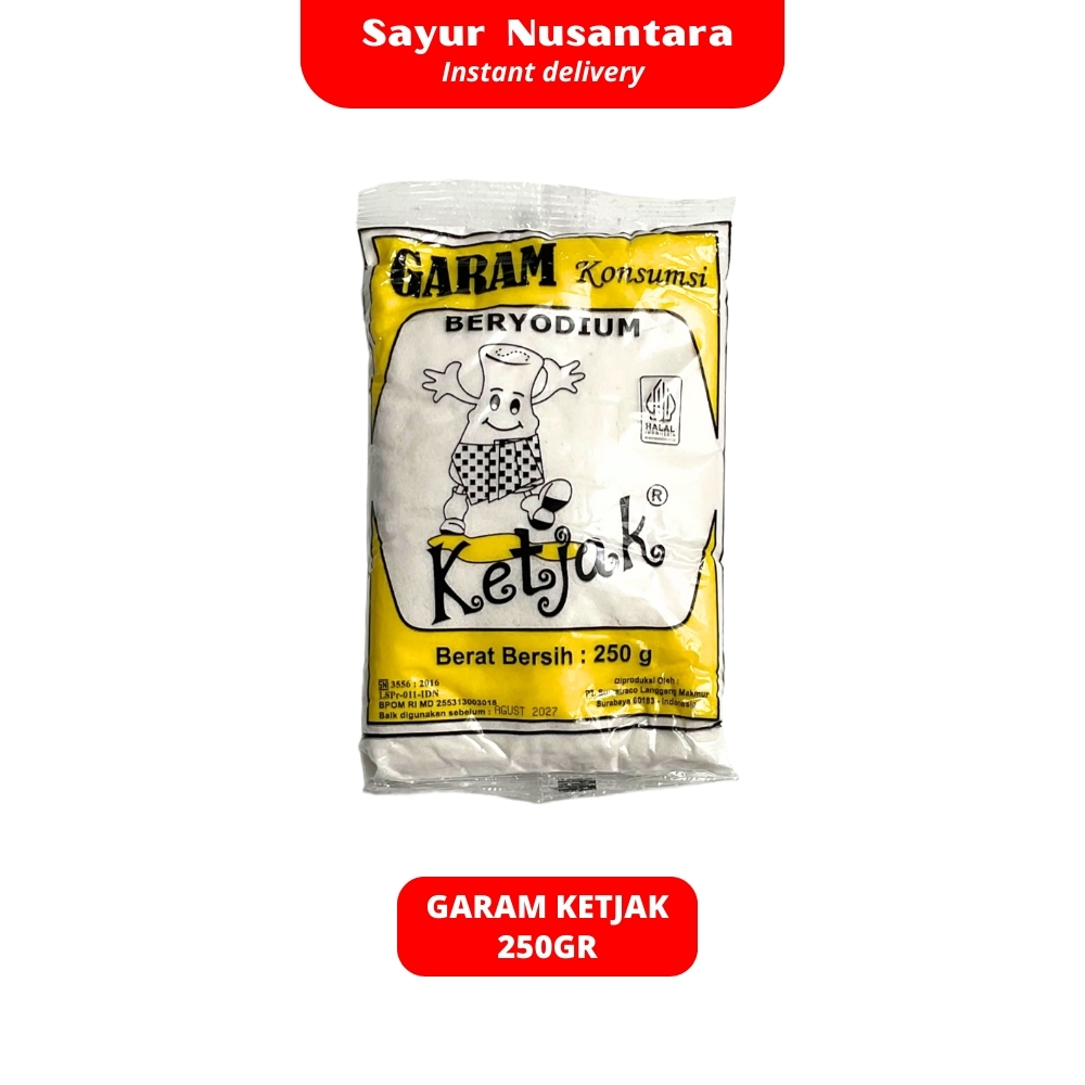 

Garam Ketjak 250g - Sayur Nusantara