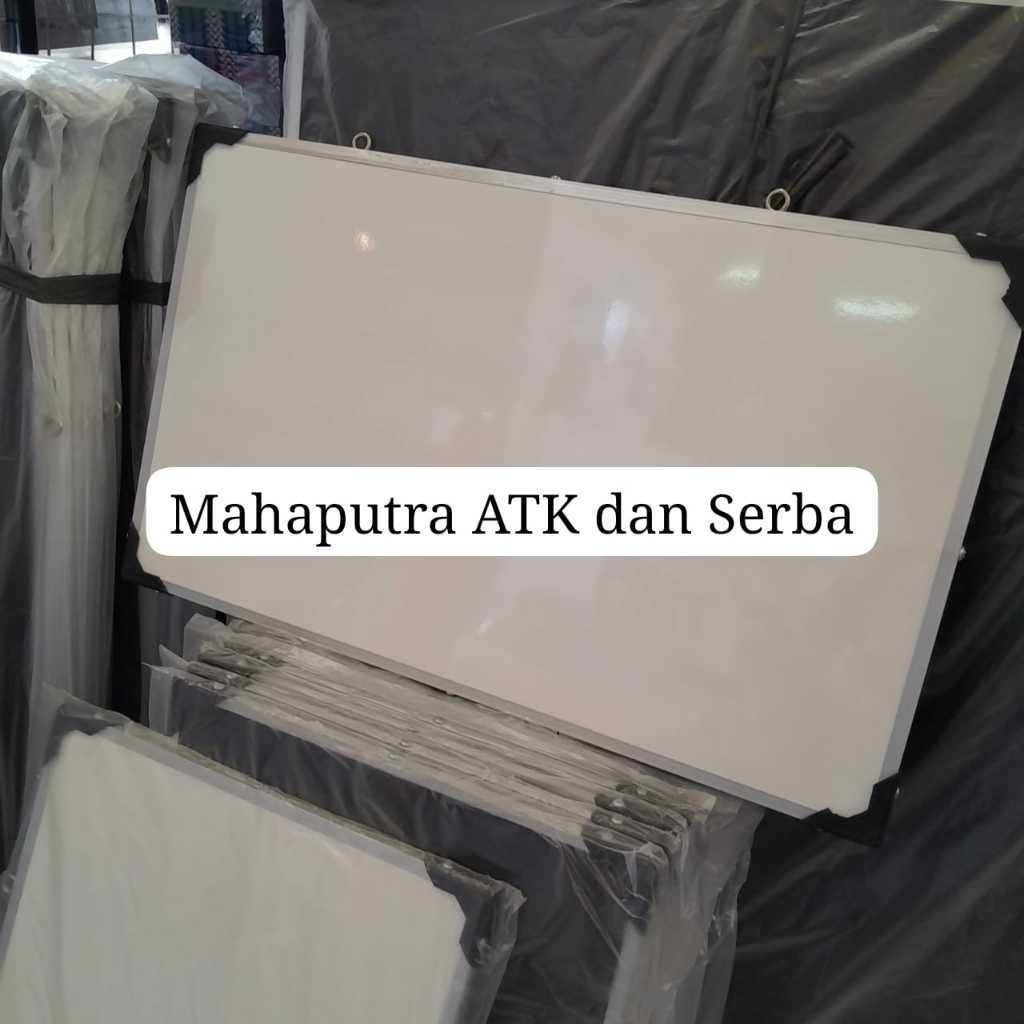 

Papan Tulis bolak Balik 50x30 WHITE BOARD BLACKBOARD MURAH