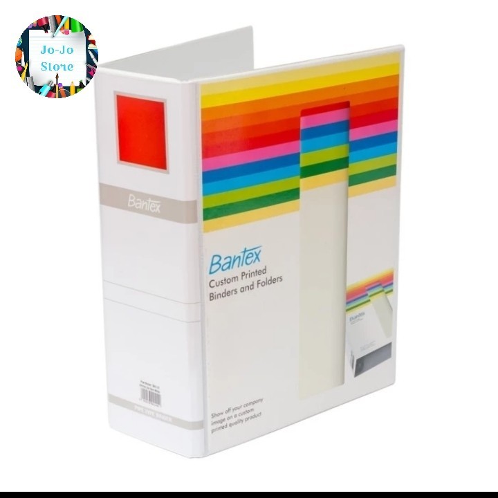 

Bantex Insert Post Pipe Binder 2 ring 8cm A4 white # 1391//07