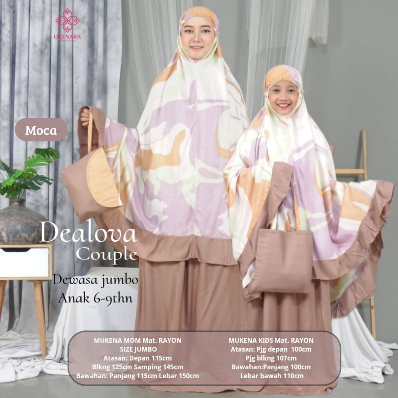 NEW ARRIVAL MUKENA COUPLE DEALOVA