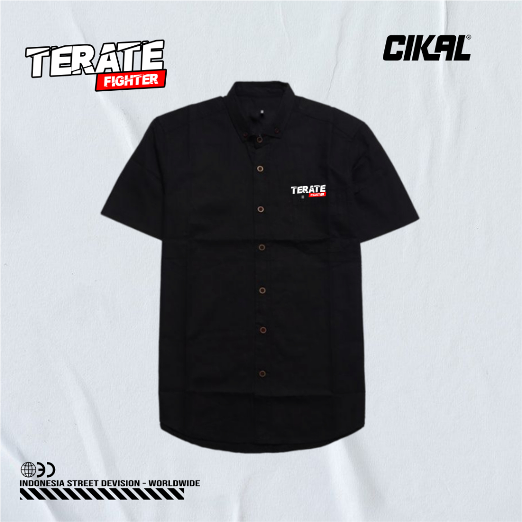 KEMEJA HEM PSHT TERATE FIGHTER DESIGN KEREN
