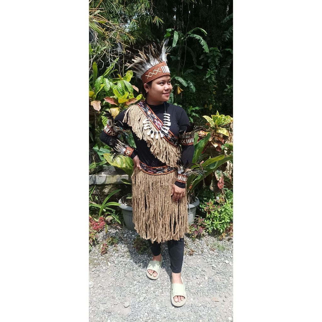 Baju adat papua, Kostum tari, Kostum papua, Karnaval, Head band, Baju papua, Festival