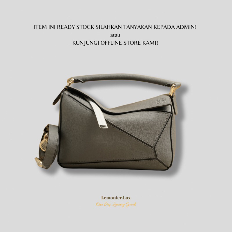 TAS WANITA L PUZZLE GREY