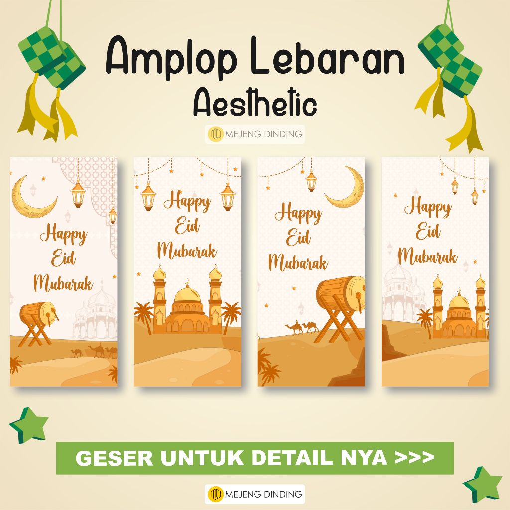 

AMPLOP LEBARAN AESTHETIC ISI 10 PCS / AMPLOP ANGPAO LEBARAN IDUL FITRI 2023 BESAR ISLAMI / EID MUBARAK / AMPLOP LEBARAN / AMPLOP IDUL FITRI GLOSSY TEBAL / EID ENVELOPE / AMPLOP ESTETIK 2023 / IDUL FITRI CUTE RUSTIC TERBARU / MARHABAN YA RAMADHAN 8