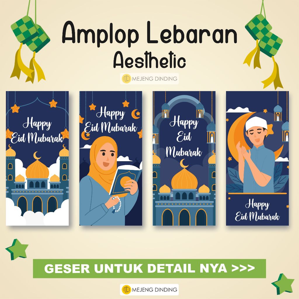 

AMPLOP LEBARAN AESTHETIC ISI 10 PCS / AMPLOP ANGPAO LEBARAN IDUL FITRI 2023 BESAR ISLAMI / EID MUBARAK / AMPLOP LEBARAN / AMPLOP IDUL FITRI GLOSSY TEBAL / EID ENVELOPE / AMPLOP ESTETIK 2023 / IDUL FITRI CUTE RUSTIC TERBARU / MARHABAN YA RAMADHAN