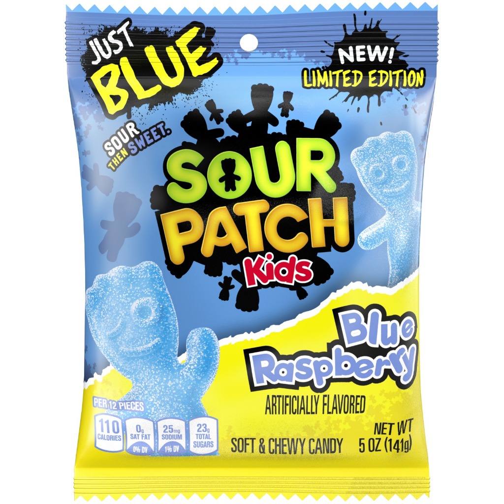 

Sour Patch Kids Blue rasberry USA 3 oz