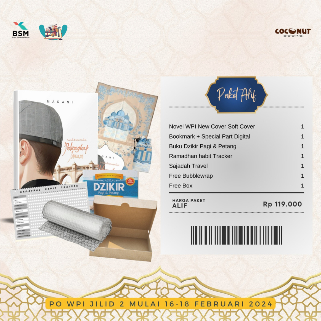 Preorder Novel Wa'alaikumussalam Pelengkap Iman karya Ima Madani - COCONUT