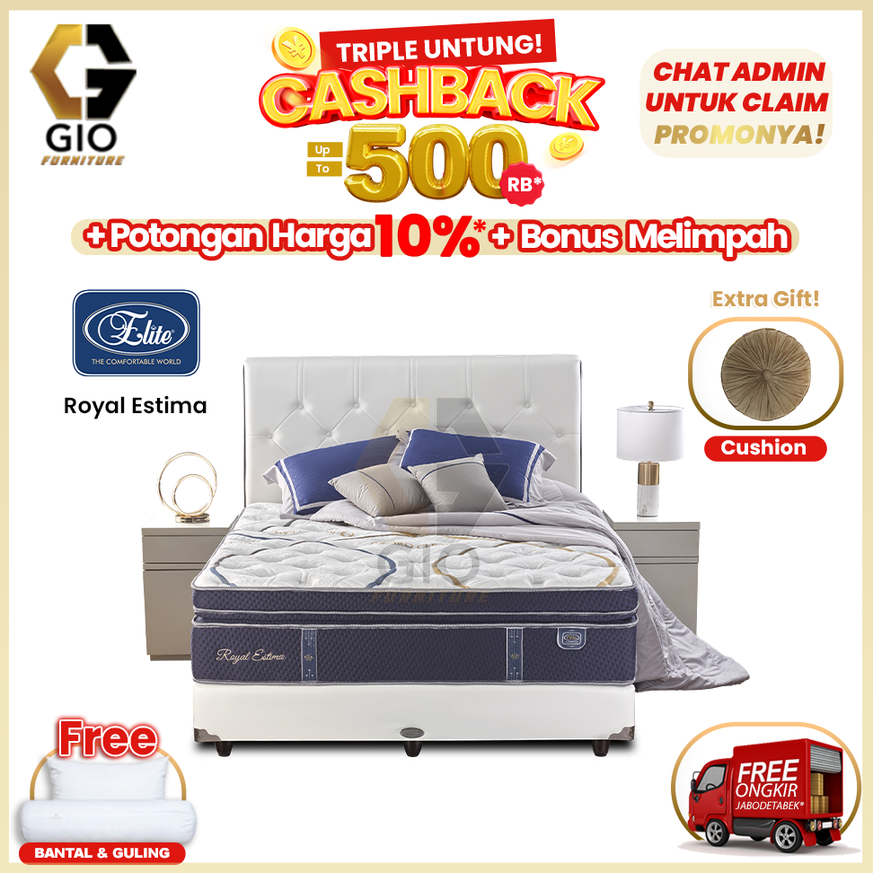 Elite Springbed Royal Estima (Full Set)