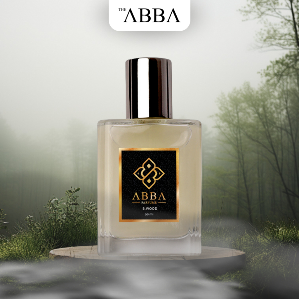 ABBA S.WOOD Parfum Spray 50ml |  Parfum Pria | Amber | Oud | Woody | Parfum Sholat