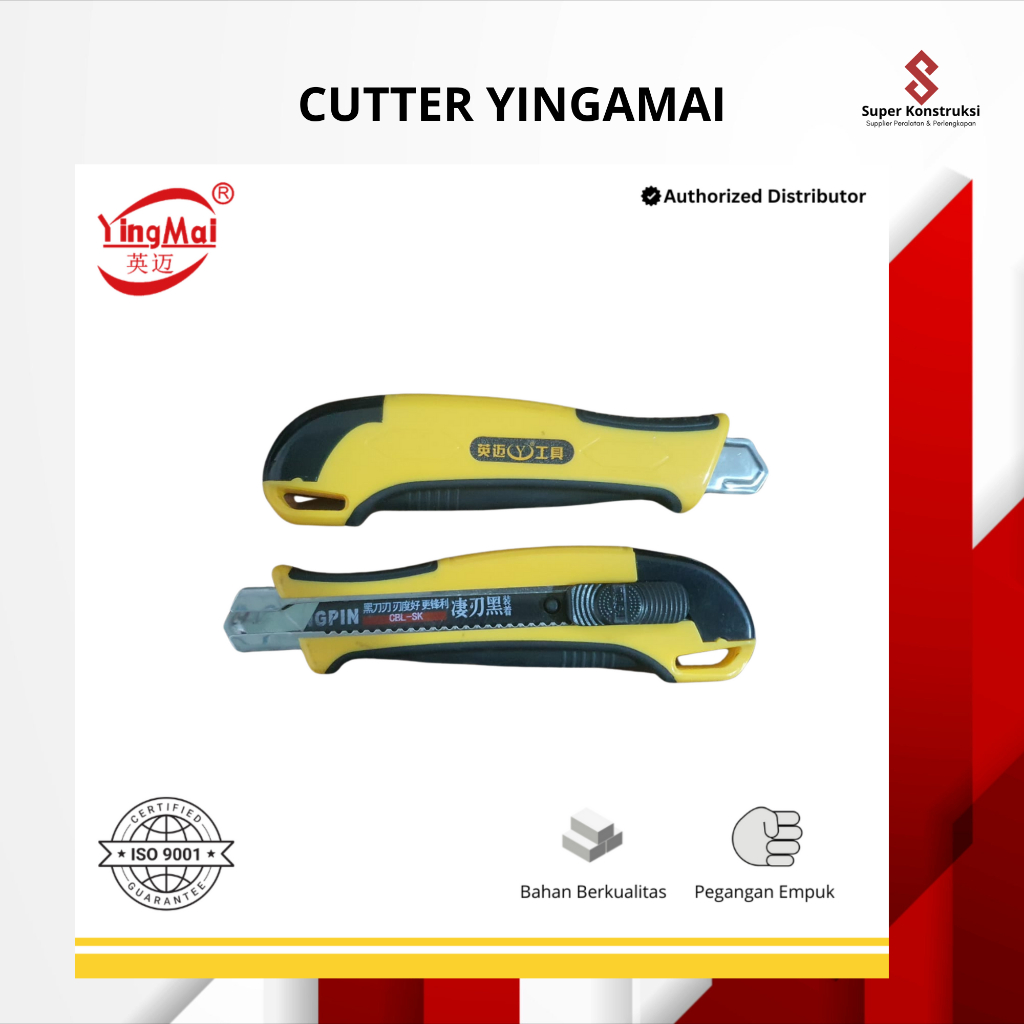 

Cutter Pisau Pemotong Tajam - Yingmai