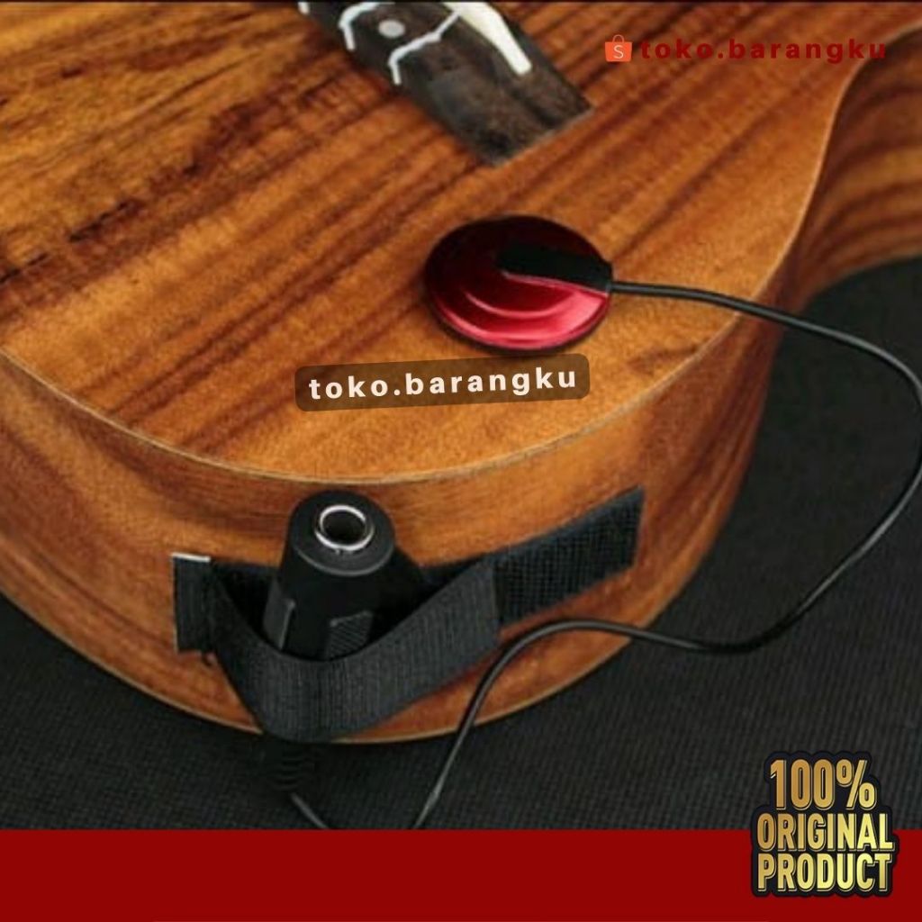 Pickup Gitar Profesional Piezo Kontak Mikrofon Pickup Untuk Gitar Biola Banjo Mandolin Ukulele Gitar