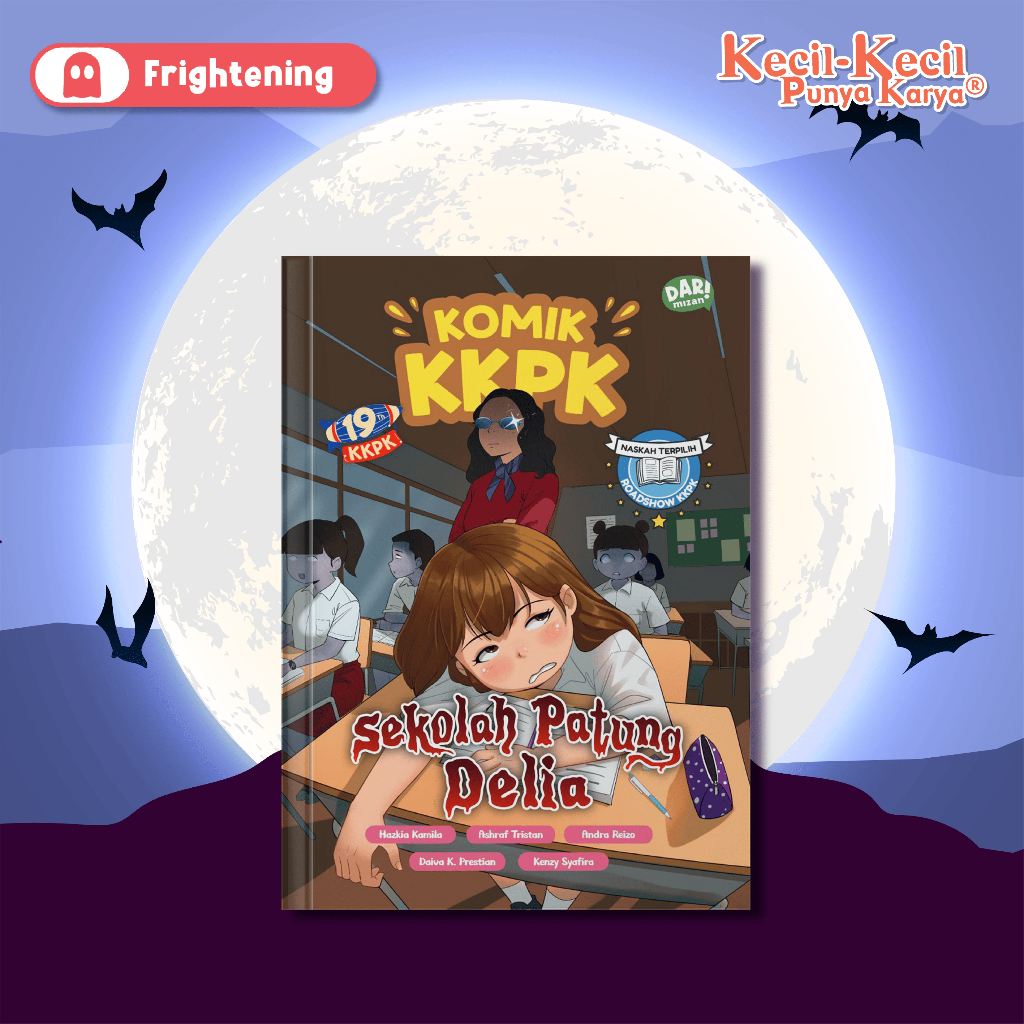 Komik KKPK Roadshow - Sekolah Patung Delia - Buku misteri Anak SD - Komik Fiksi SD Murah - KKPK