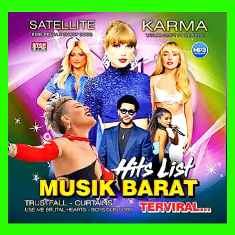 KASET MP3 LAGU POP BARAT TERBARU-KASET MP3 LAGU BARAT-KASET MP3 BUAT DI MOBIL- KASET CD MP3 MOBIL-KA