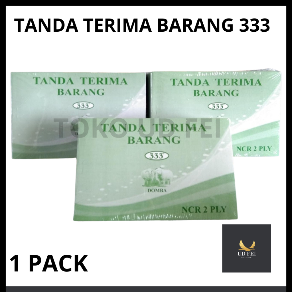 

Tanda Terima Barang / Tanda Terima NCR 2 PLY/ Tanda Terima 333 /Surat Tanda Terima Barang 2 ply Domba 333