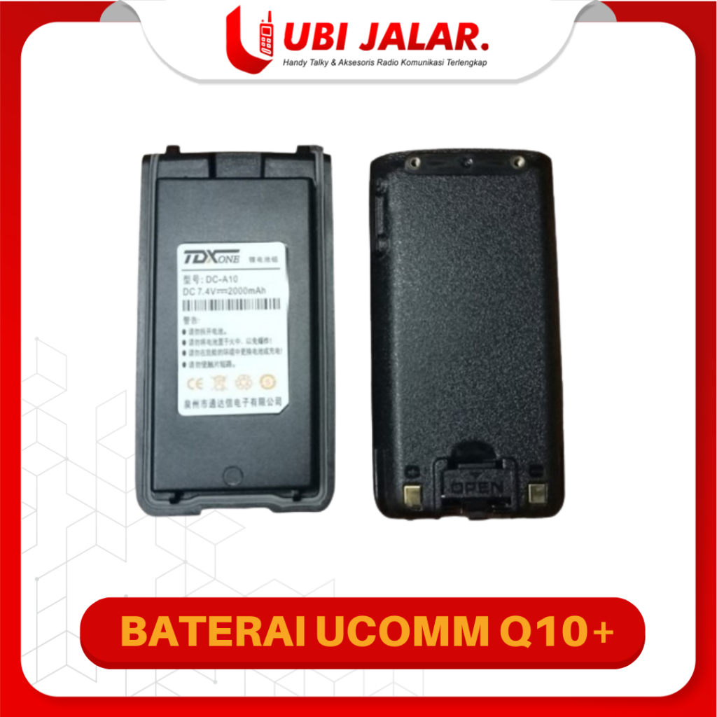 Batterai HT Ucomm Q10+ Battery 2000mAh