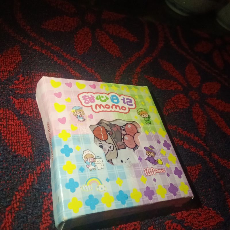 

stiker momo stiker Korea isi 100 sheets