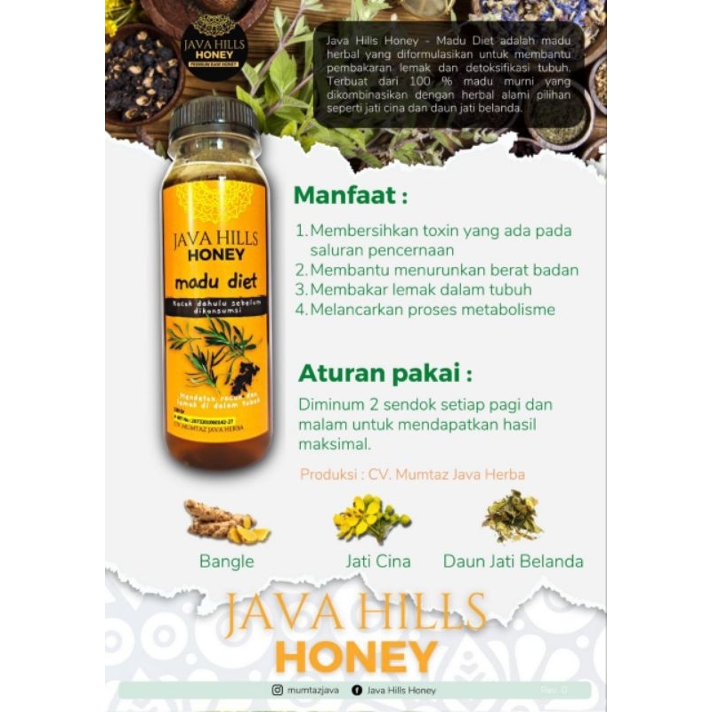 

Java Hills Honey (Madu diet)