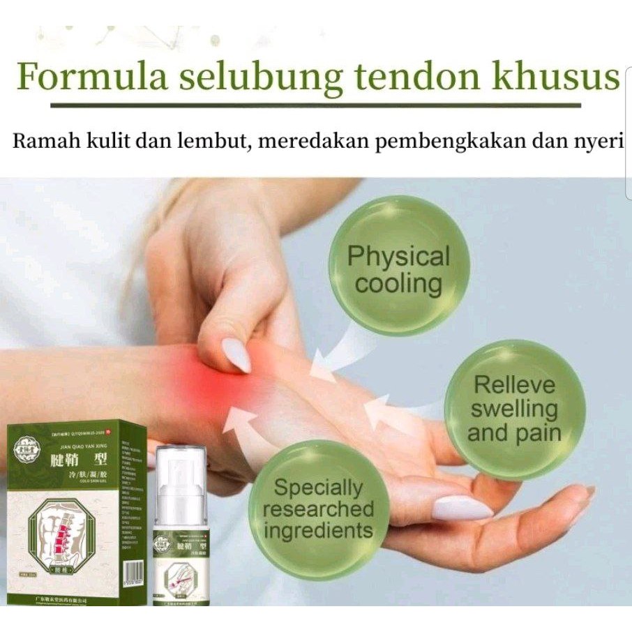 Tenosynovitis Heel Pain Spray nyeri sendi spray pereda nyeri otot