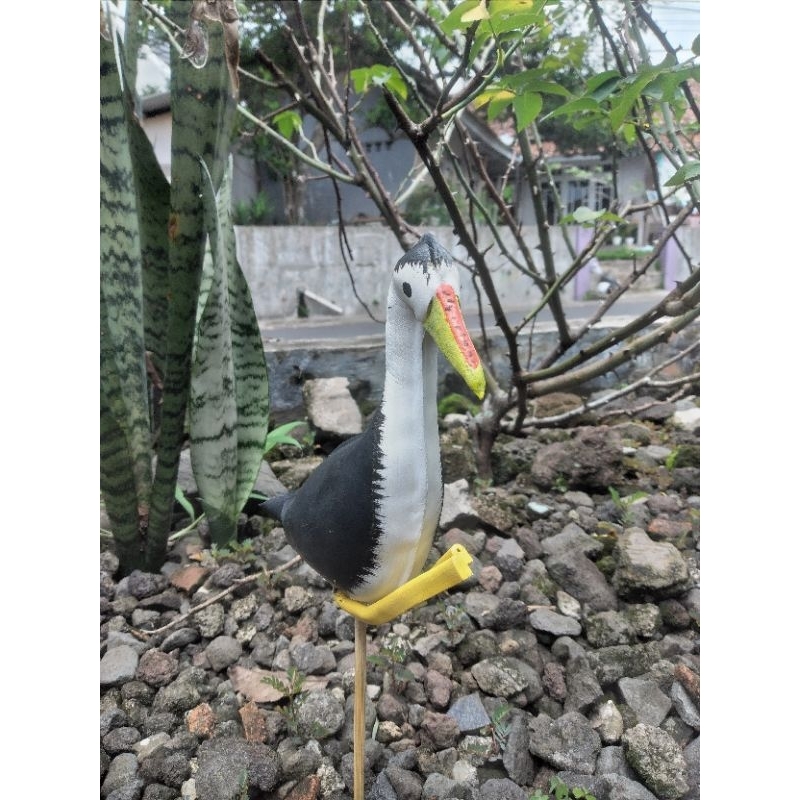 Boneka jontrot burung ruak ruak