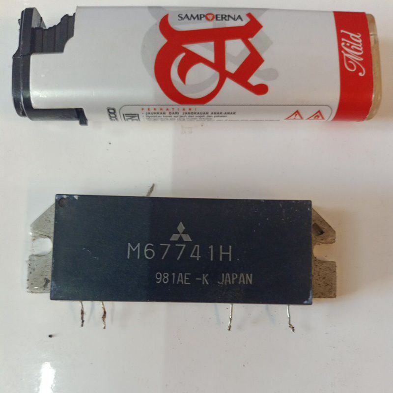 Transistor Final M67741H VHF 136-174Mhz