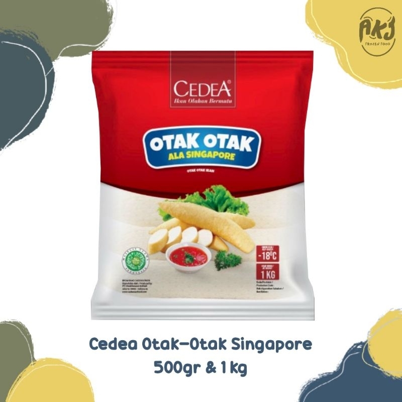 

Cedea Otak otak Singapore 1kg - 500gr