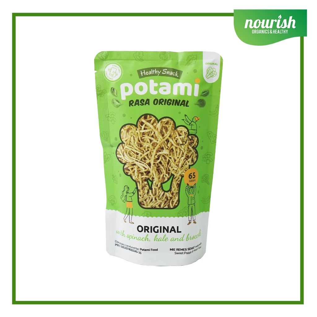 

Potami Mie Remes Bayam Original (65gr)-Jakbar