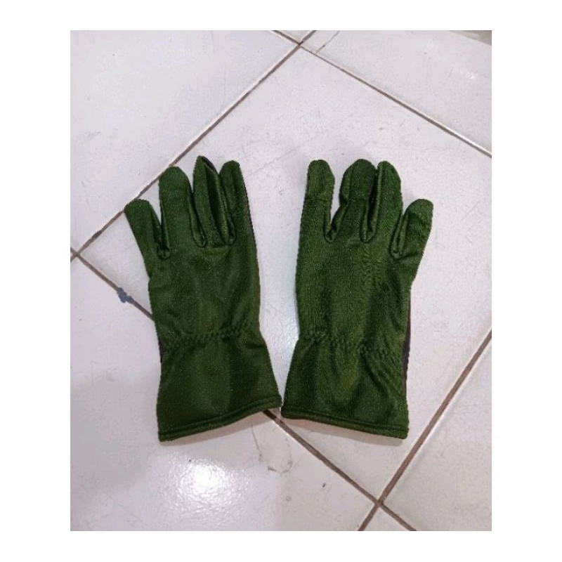 Sarung tangan hijau army sarung tangan upacara sarung tangan TNI