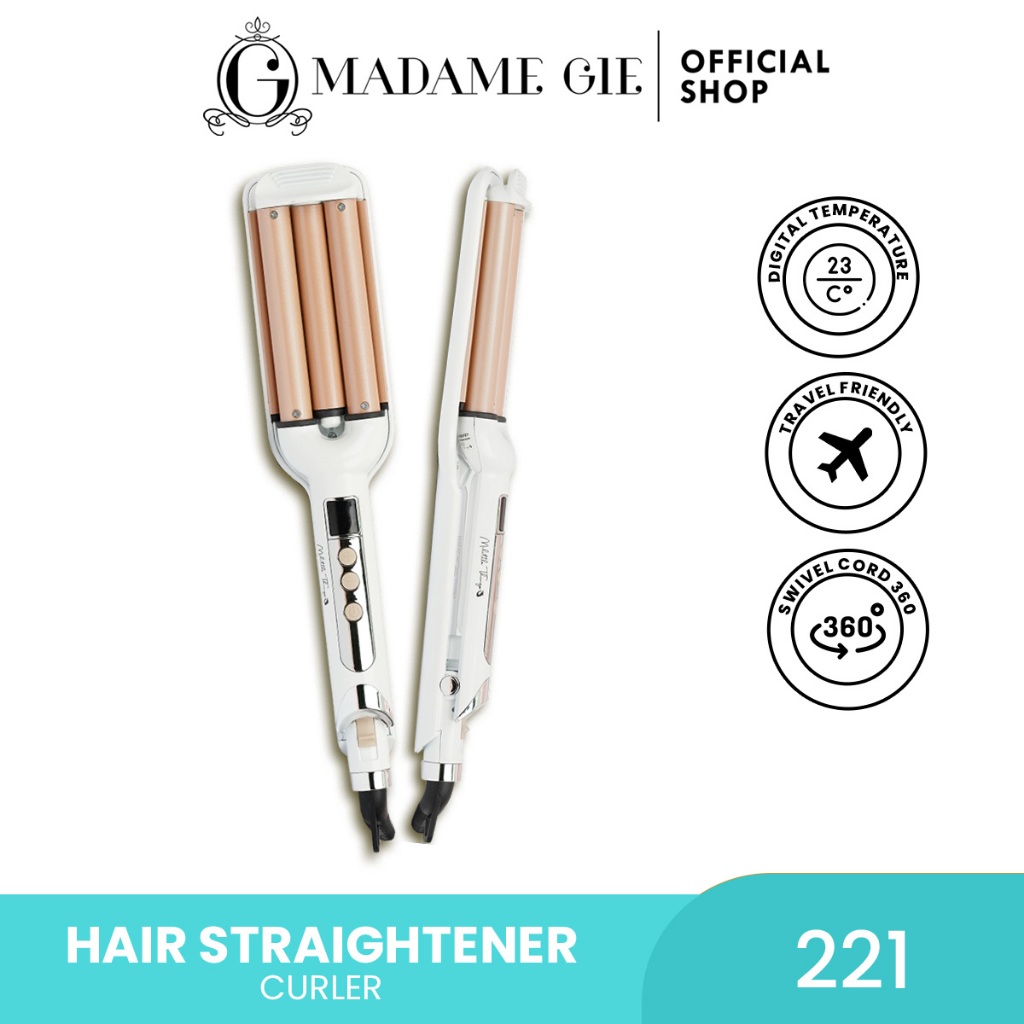 Milittle Things 221 Glamorous Wavy Hair - Catokan Pelurus Rambut