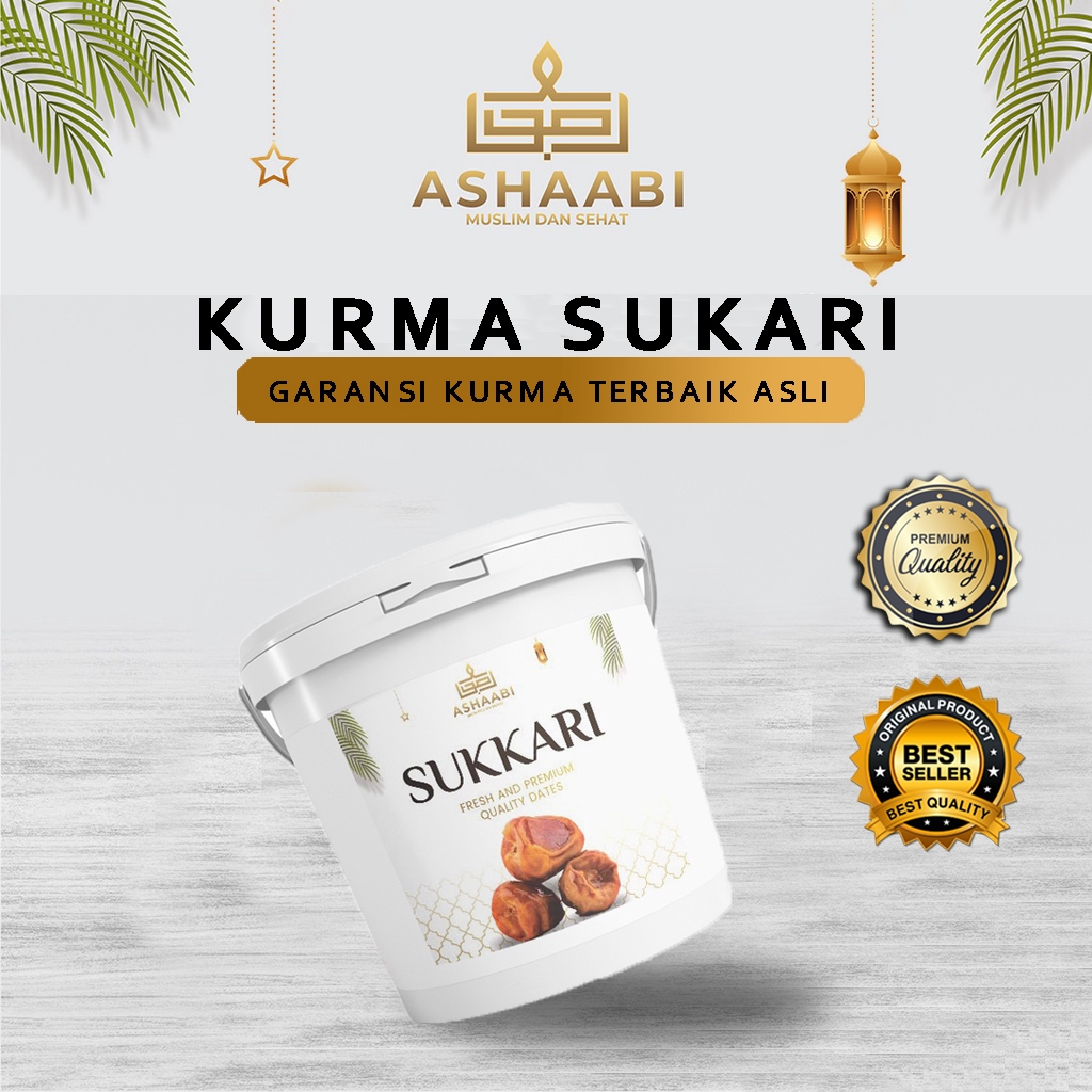 

Kurma Sukari Ember Al Qosim Premium Grade A Kurma Basah Sukari