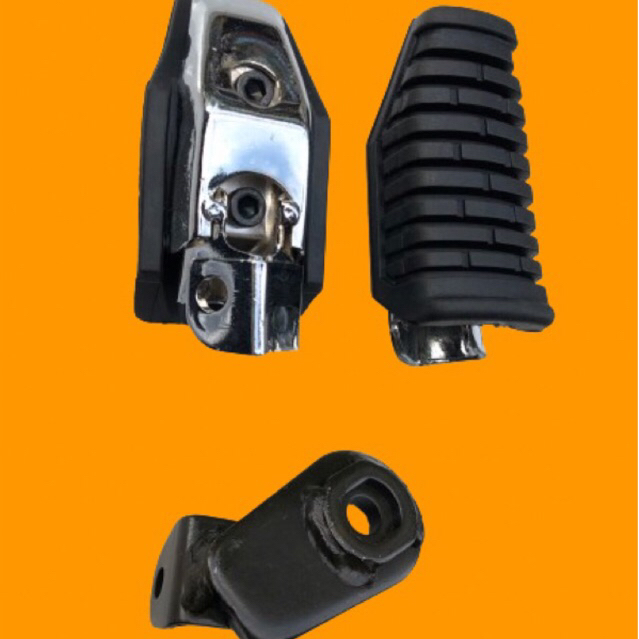 foot step 125z 125zr original - foot rest 125z - karet step depan 125z - injakan kaki 125z