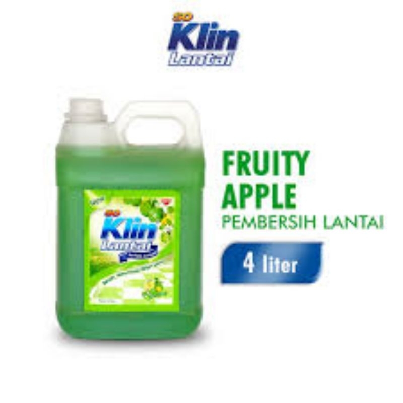 Soklin lantai apel jerigen 4 liter