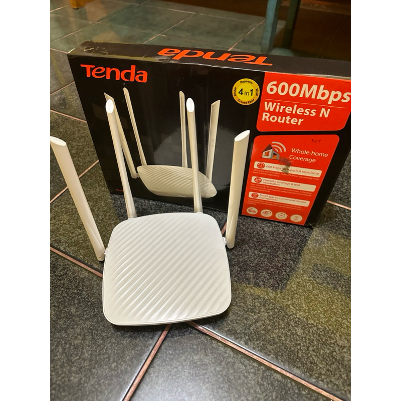 Router Tenda F9 600Mbps High Speed Bekas/Second
