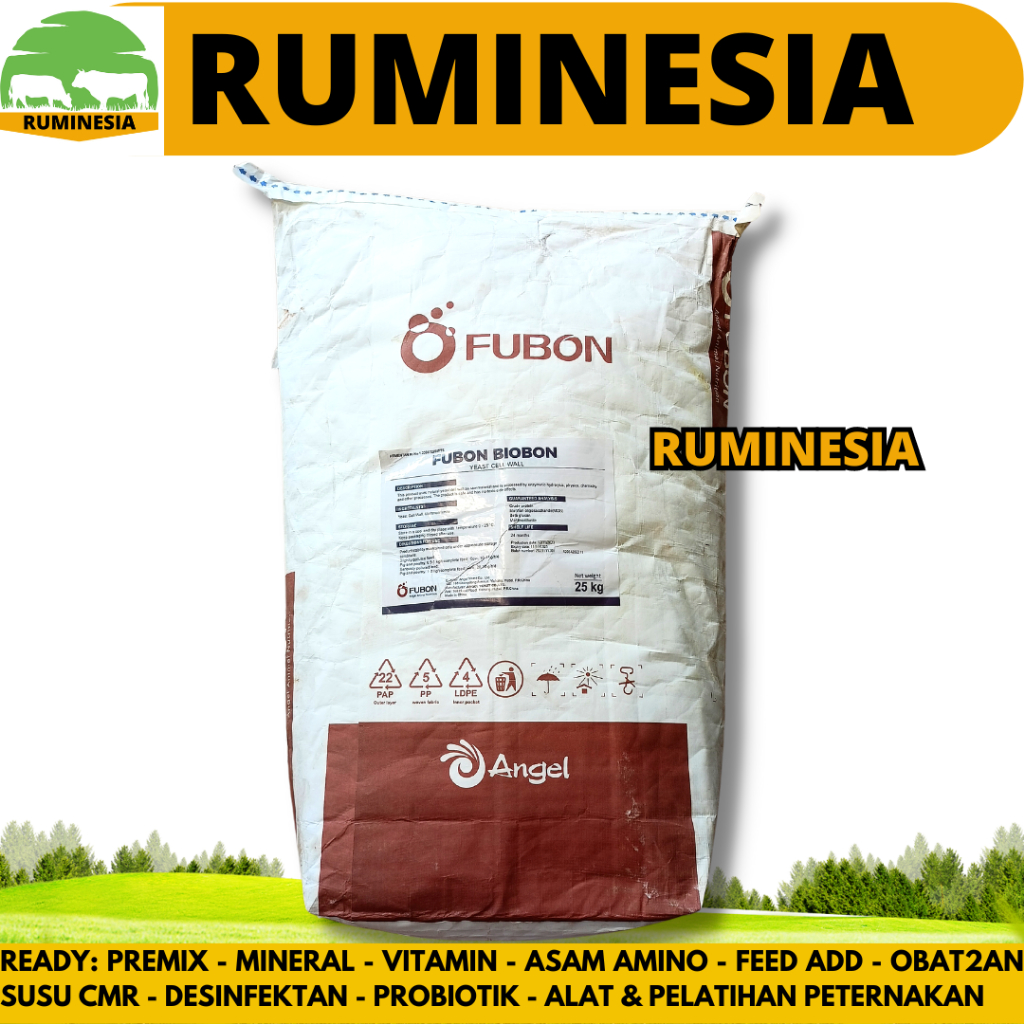 Toxin Binder FUBON BIOBON 1 KG - Feed Additive Pengikat Toxin Jamur Mycotoxin & Endotoxin Pada Pakan