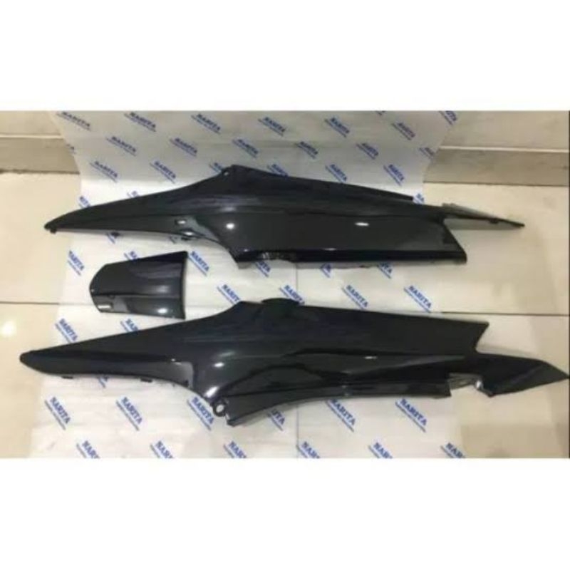 body belakang Supra fit new hitam body samping Supra fit new hitam