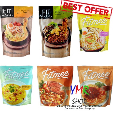 

DISKON Fitmee Fit Mee Shirataki Sirataki Mie Instant Halal Diet