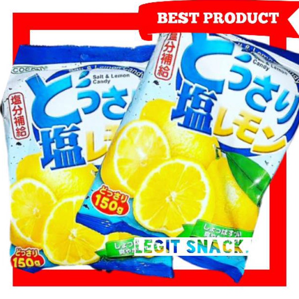 

BEST SELLER Permen Lemon Salt Cocon Lemon Salt Candy 15Gr Permen Jepang