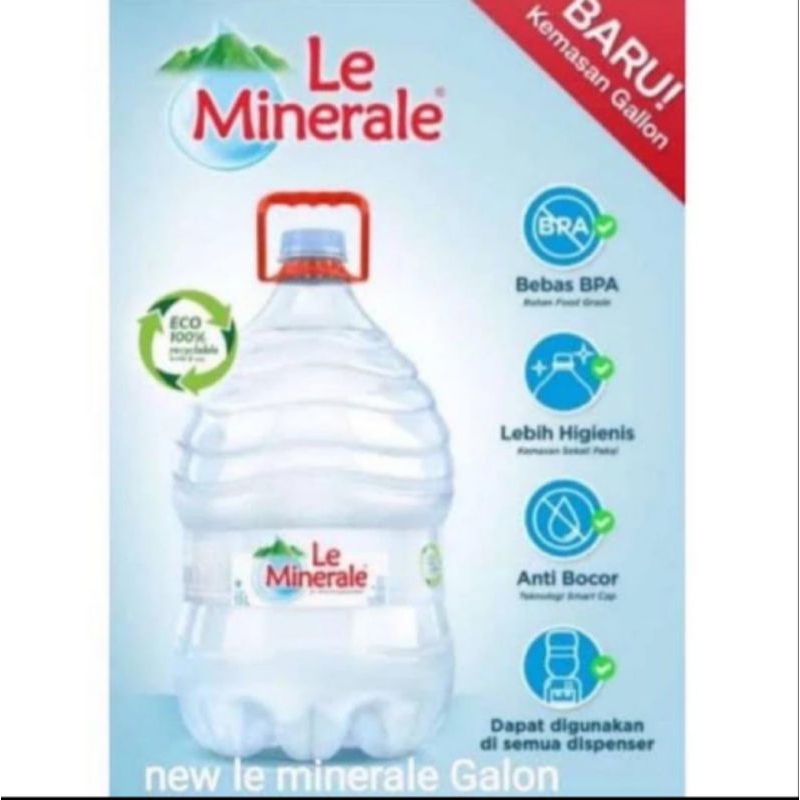 

￼Le Minerale Galon / Le Minerale Galon 15 Liter