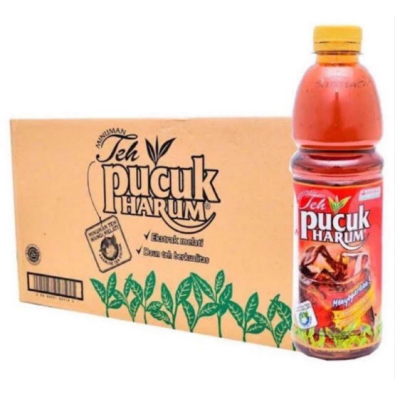 

￼Teh Pucuk Harum 350ml 1 dus Isi 24 botol
