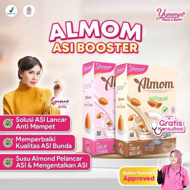 ALMONDE PREMIUM ALMOND untuk ibu hamil & Program Hamil / Almonde Susu Ibu Hamil / Almonde Susu