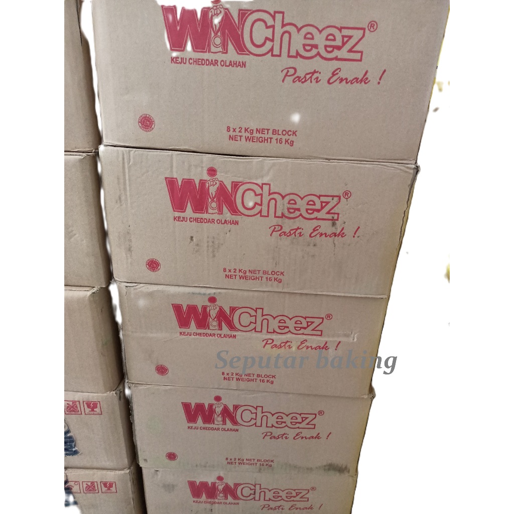 

Keju Wincheez 2kg Block (1dus=8pcs)