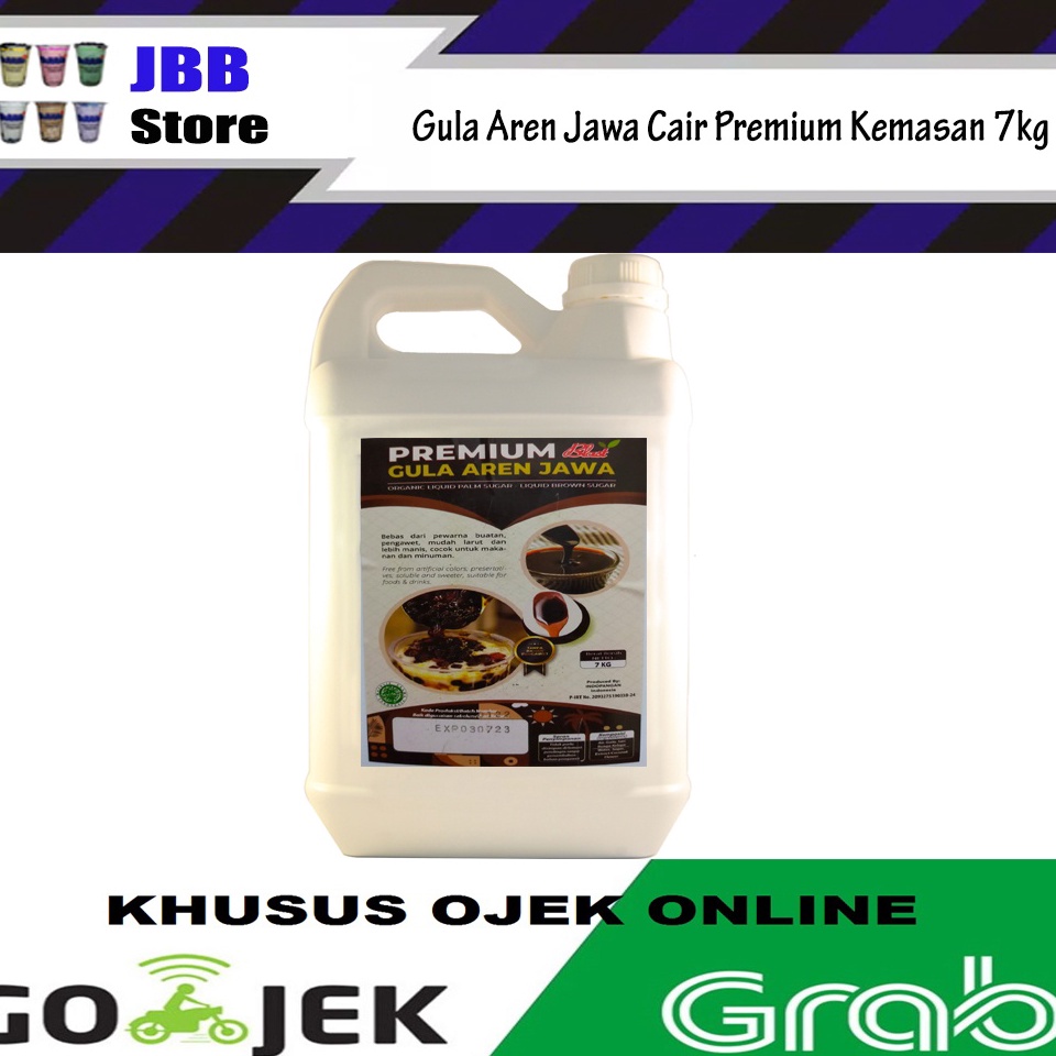 

SUPER DISKON Brown Sugar Jawa Aren Gula Merah Cair Premium 7kg
