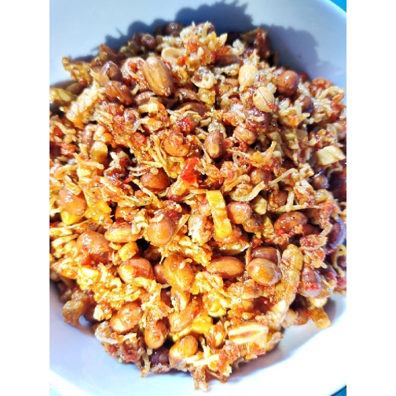 

sambal teri medan kacang tempe sambah basah 200 gram