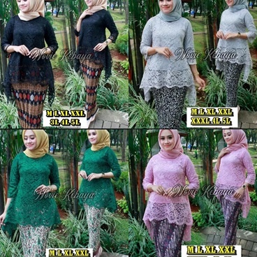 Serba Mutu  setelan Kebaya Rinjani  kebaya Jumbo  Set Kebaya Modern  Kebaya Big Size  Kebaya Pesta  