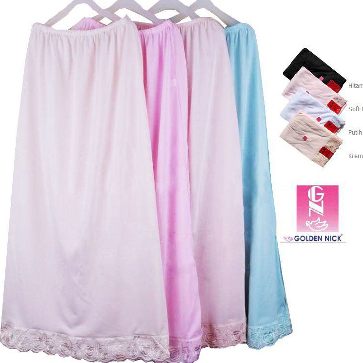 Kejar Kejutan  Golden Nick RLD 15  Rok Dalaman Panjang Golden Nick