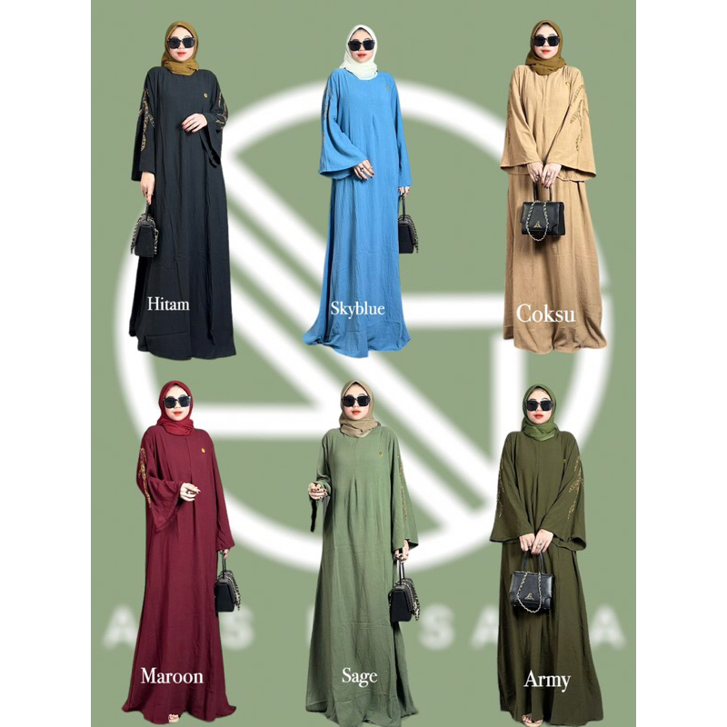 ABAYA ZEANISA series ans busana