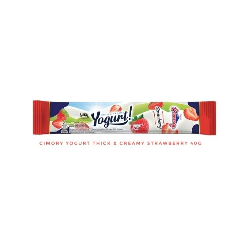 

Cimory Yogurt Thick & Creamy Strawberry 40G