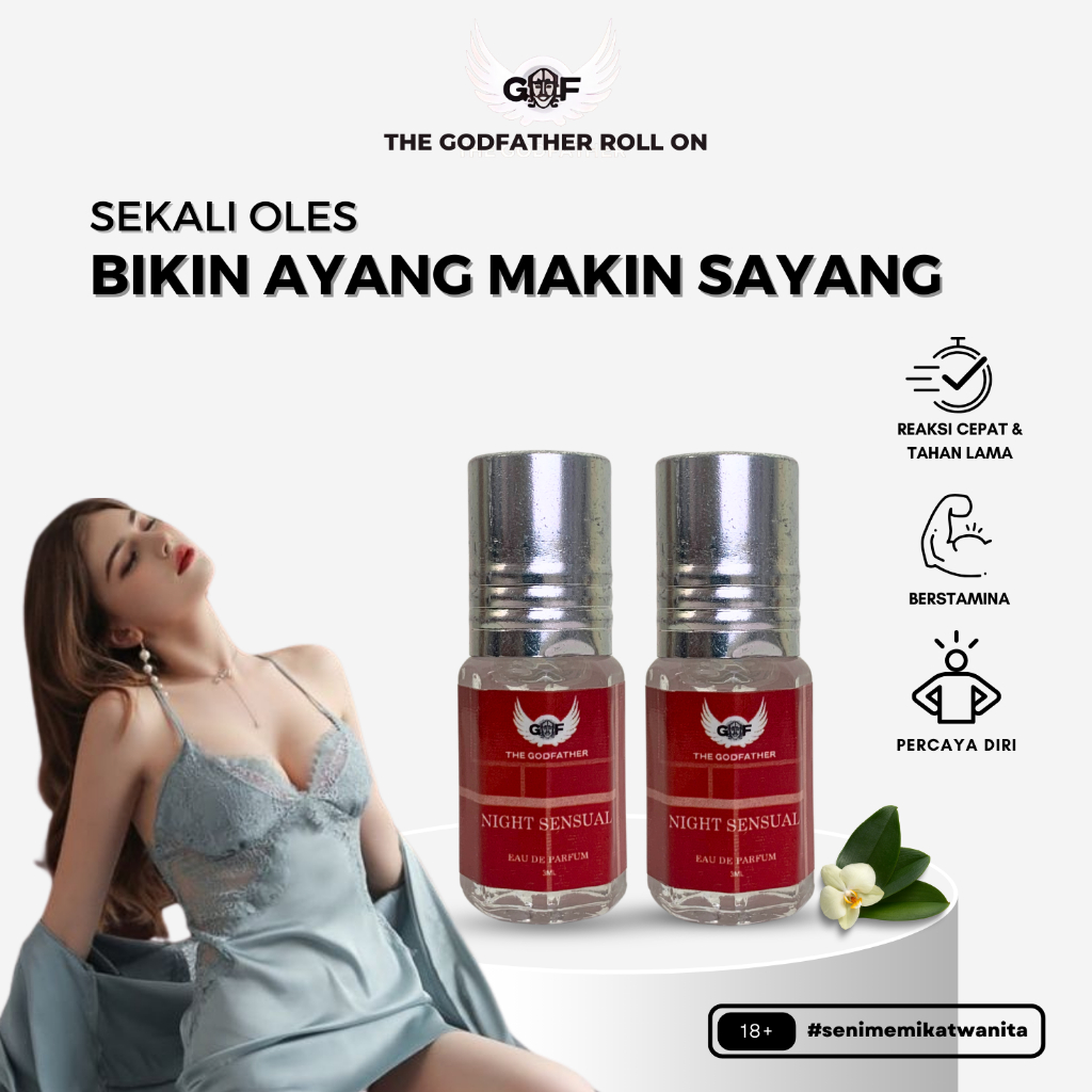 THE GODFATHER PARFUME ROLL ON Pembesar Mr P Paling Ampuh Permanen Terbukti Asli Aman BPOM Parfum Pri